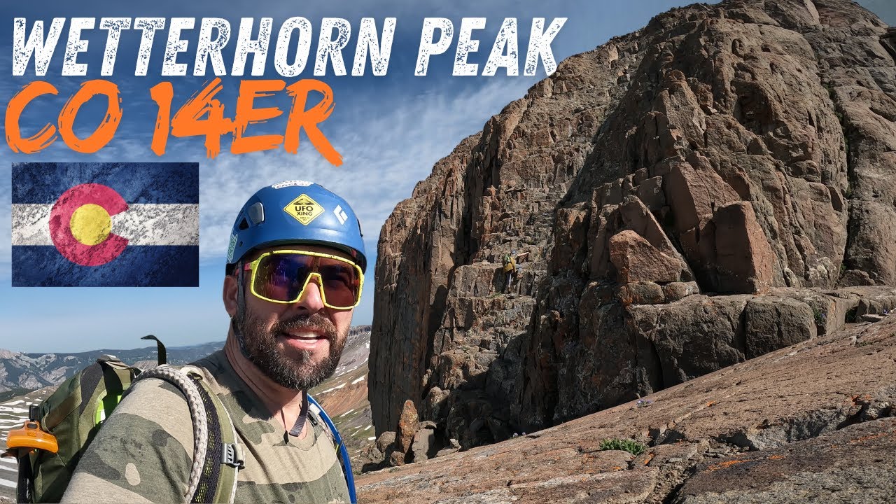 Wetterhorn Peak - Journey up a Colorado Class 3 Rock Scramble
