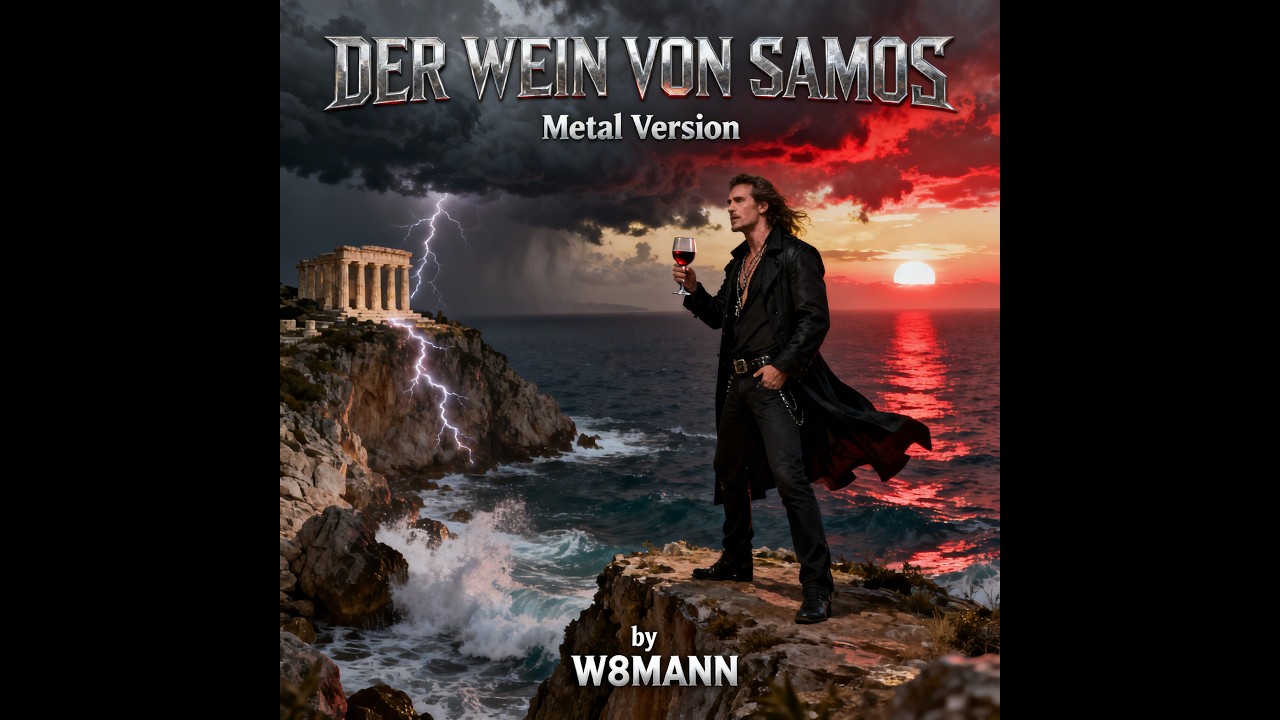 DER WEIN VON SAMOS – Metal Version 🍷🤘by W8MANN