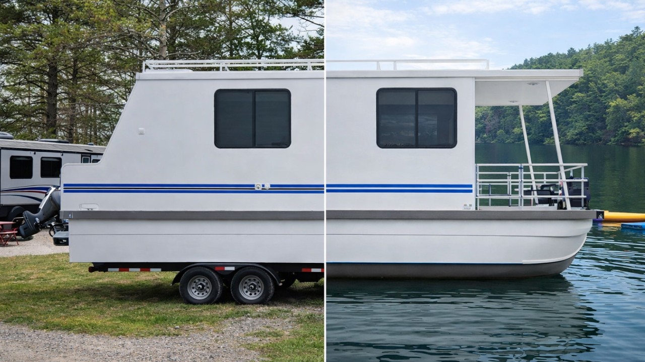 2026 Lil Hobo Walkthrough (Trailerable Houseboat)