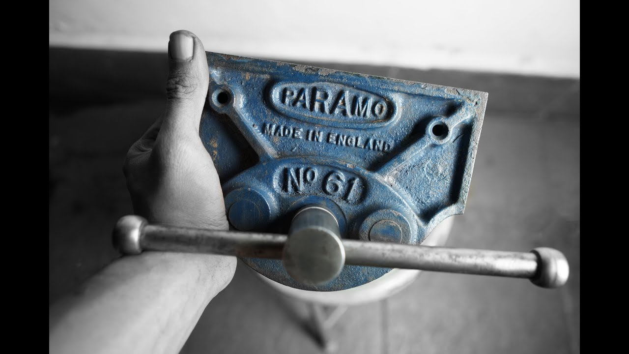 Paramo No.61 Woodworking Vise - Clean up