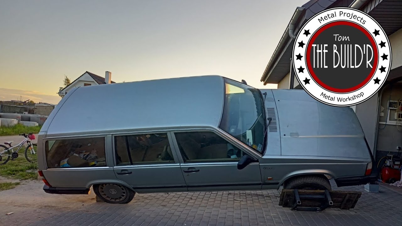 DIY Podnośnik samochodowy boczny. Site lift for a car