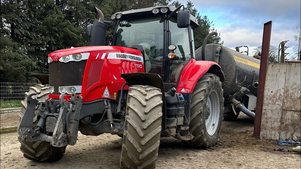 Spreading slurry with the 7720