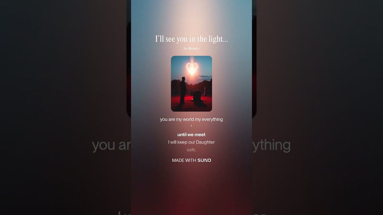I’ll see you in the light Extended