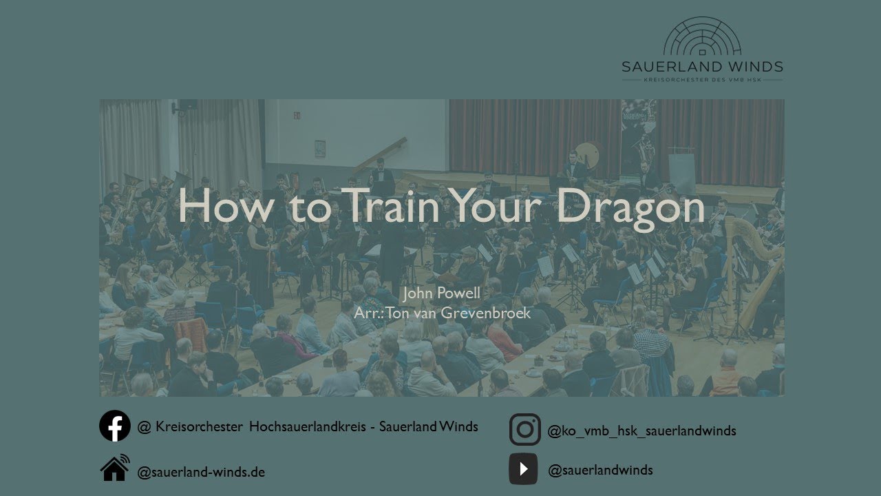 How to Train Your Dragon [John Powell | arr.Ton van Grevenbroek]