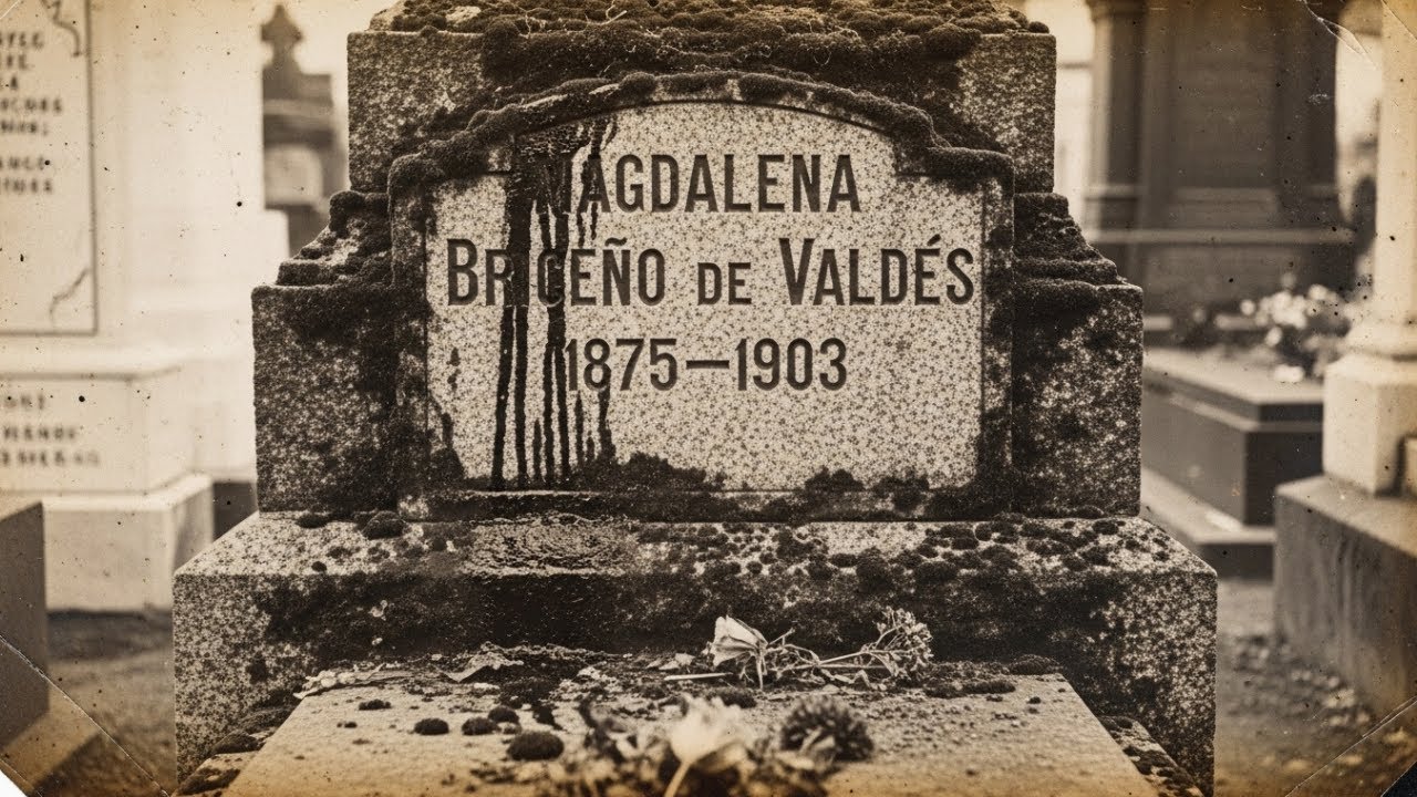(1903, Santiago) La Viuda que Limpió una Lápida Olvidada… y Leyó Su Propia Fecha de Muerte.