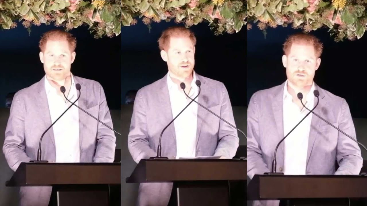 Prince Harry Speaks Out for the First Time Since Royal Exit in EMOTIONAL Speech