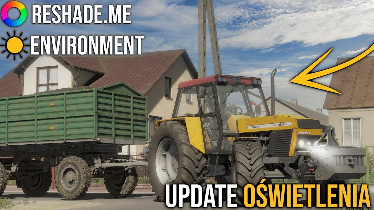 OŚWIETLENIE V2 DOWNLOAD 😍 | Reshade + Environment | JANKUS MST😏 FS 22