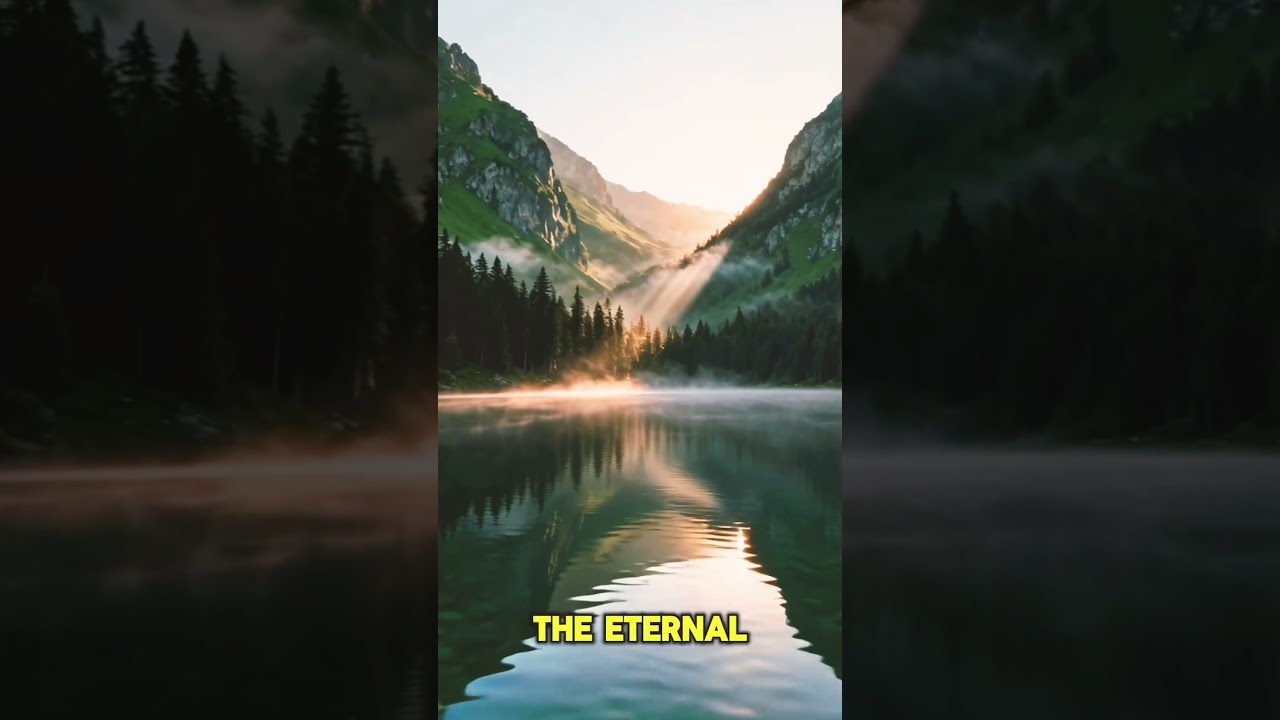 This 4K HDR Mountain Lake Looks Real… But It’s AI