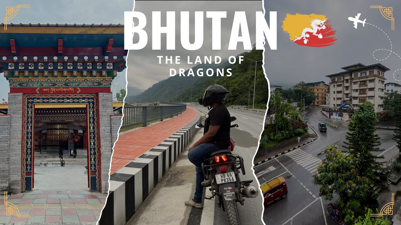 Bhutan Bike Trip | INDIA 🇮🇳 to BHUTAN 🇧🇹 | Phuentsholing