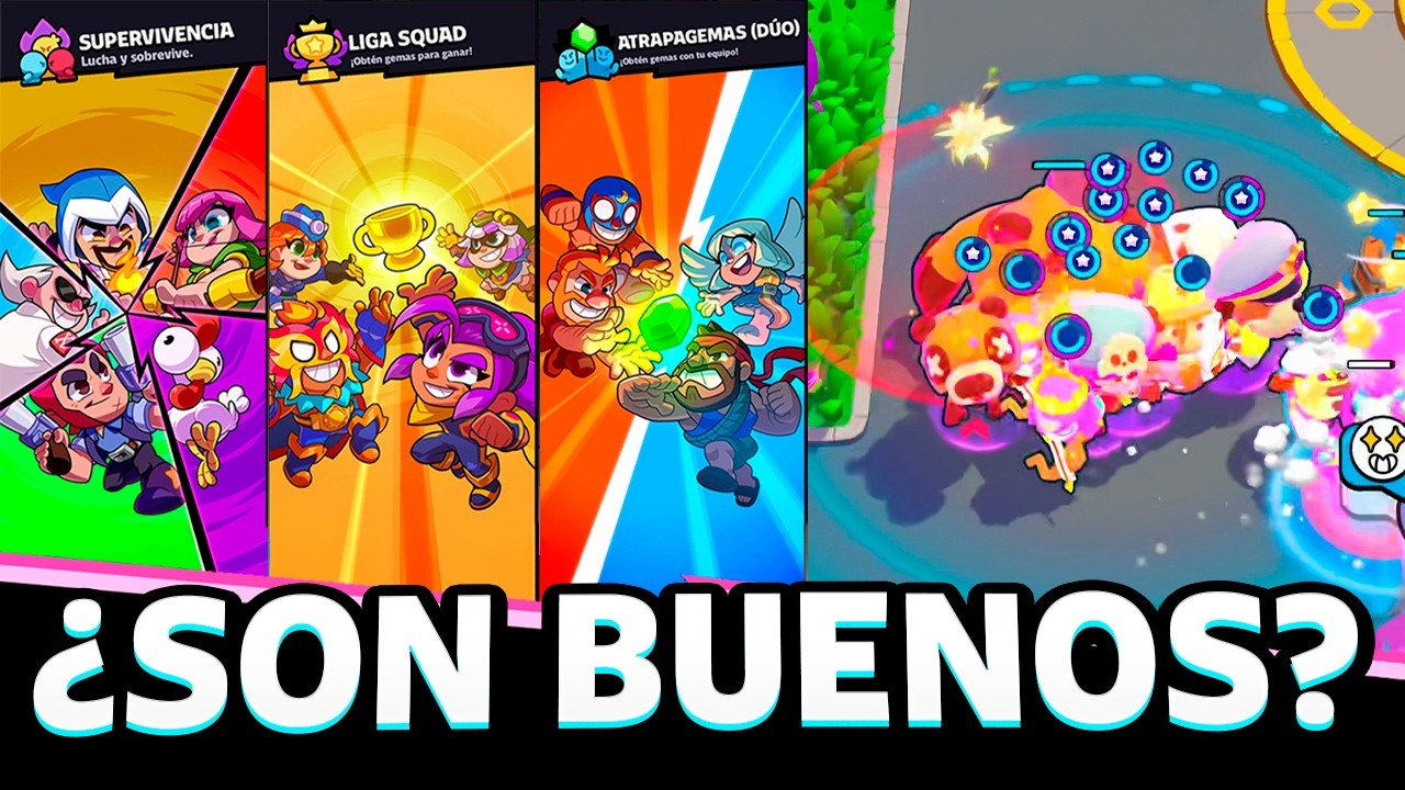 JUGAMOS a los Nuevos Modos de la Actualización de Squad Busters 🔥