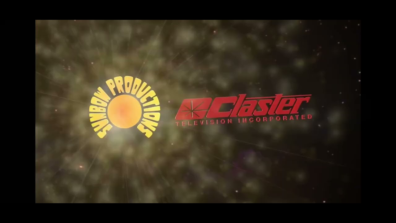 What is the music/parody for Sunbow Productions and Claster Television (SLN! Media Group) name?