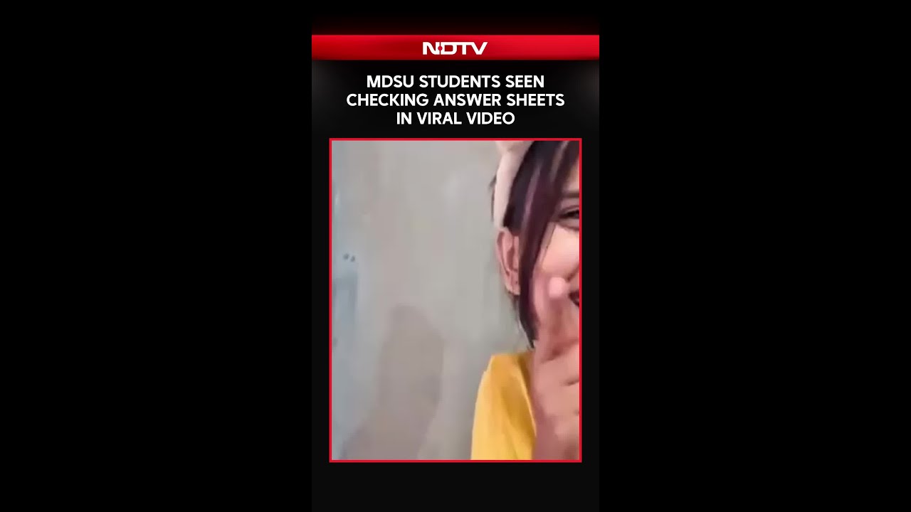 MDSU Students Seen Checking Answer Sheets In Viral Video
