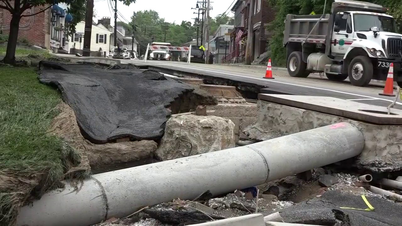 Ellicott City flood damage aftermath: An exclusive walk down Main Street