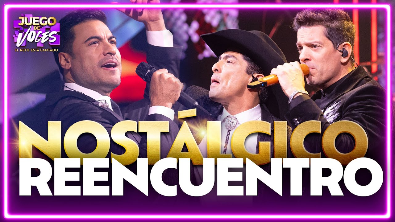 El icónico REENCUENTRO entre Yahir, Carlos Rivera y Víctor García que nos EMOCIONÓ a todos