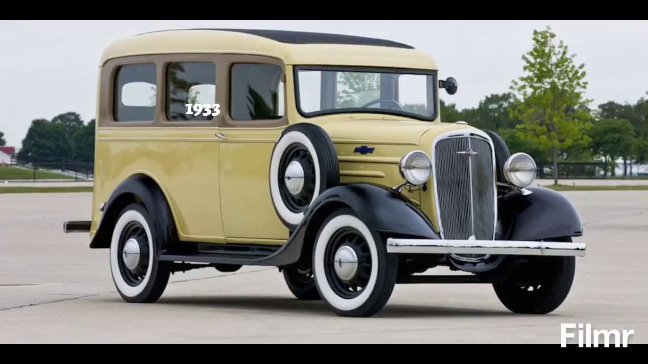Evolution of the Chevrolet Suburban (1933-2021)