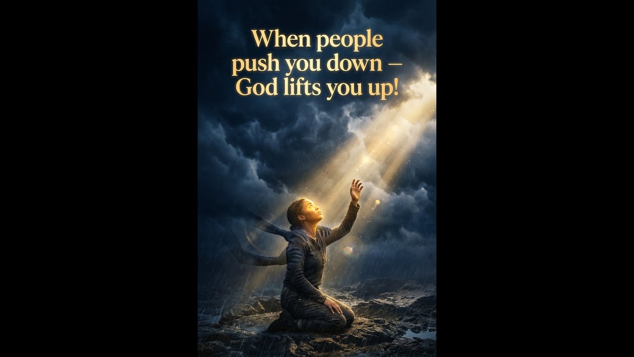 GOD WILL LIFT YOU UP,GOD W,ILL PROVIDE,