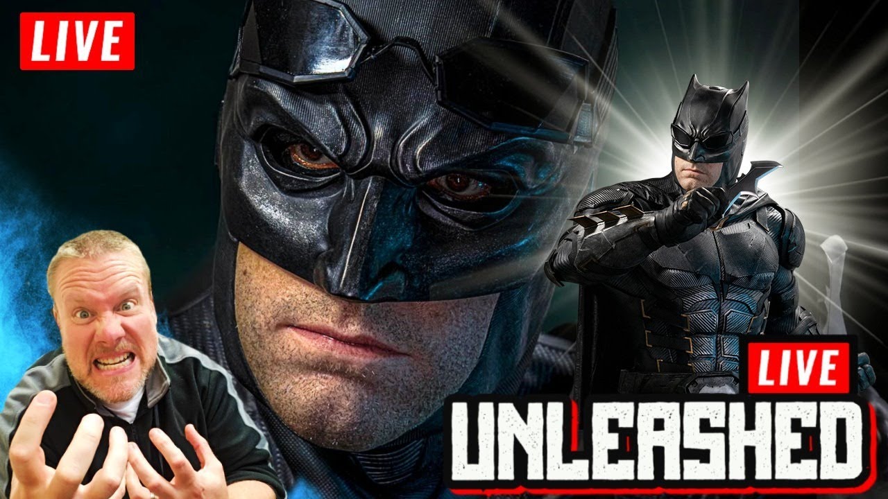 🔴 LIVE UNLEASHED UNBOXING: BATMAN LIFE-SIZE 1:1 BUST | Infinity Studio