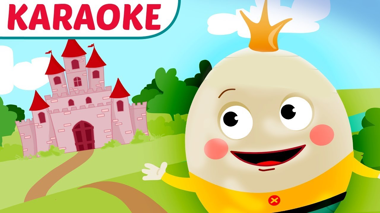 Humpty Dumpty Karaoke with Lyrics (Song for Kids)
