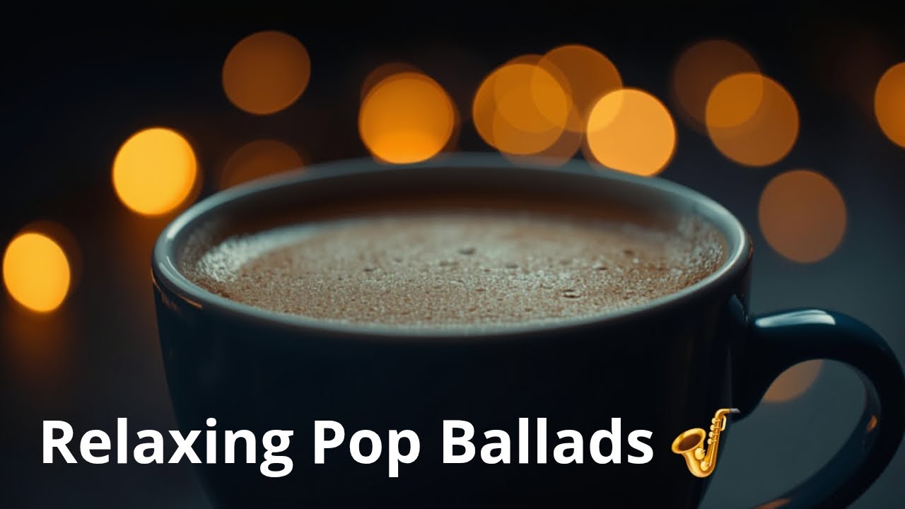Relaxing Pop Ballad Saxophone 🎷 | Smooth Instrumental Music for Stress Relief & Night Chill