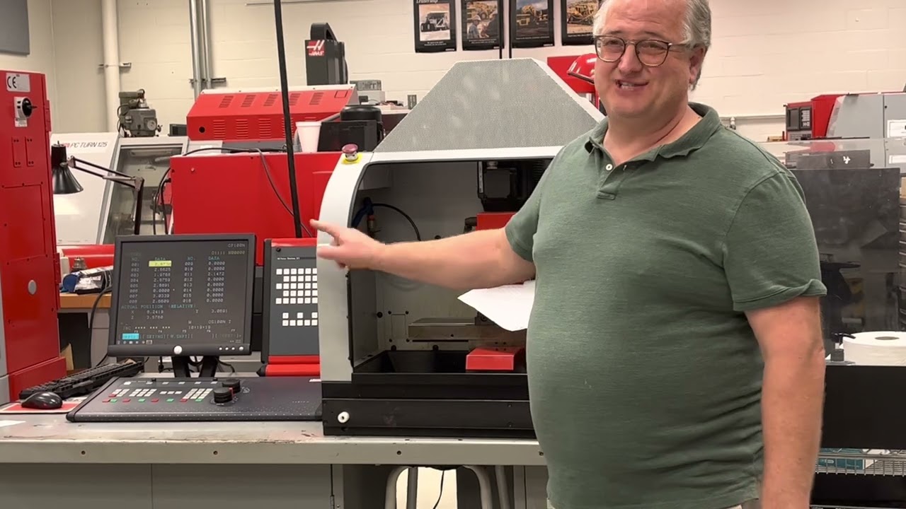 Setting up the Emco CNC Mill 50