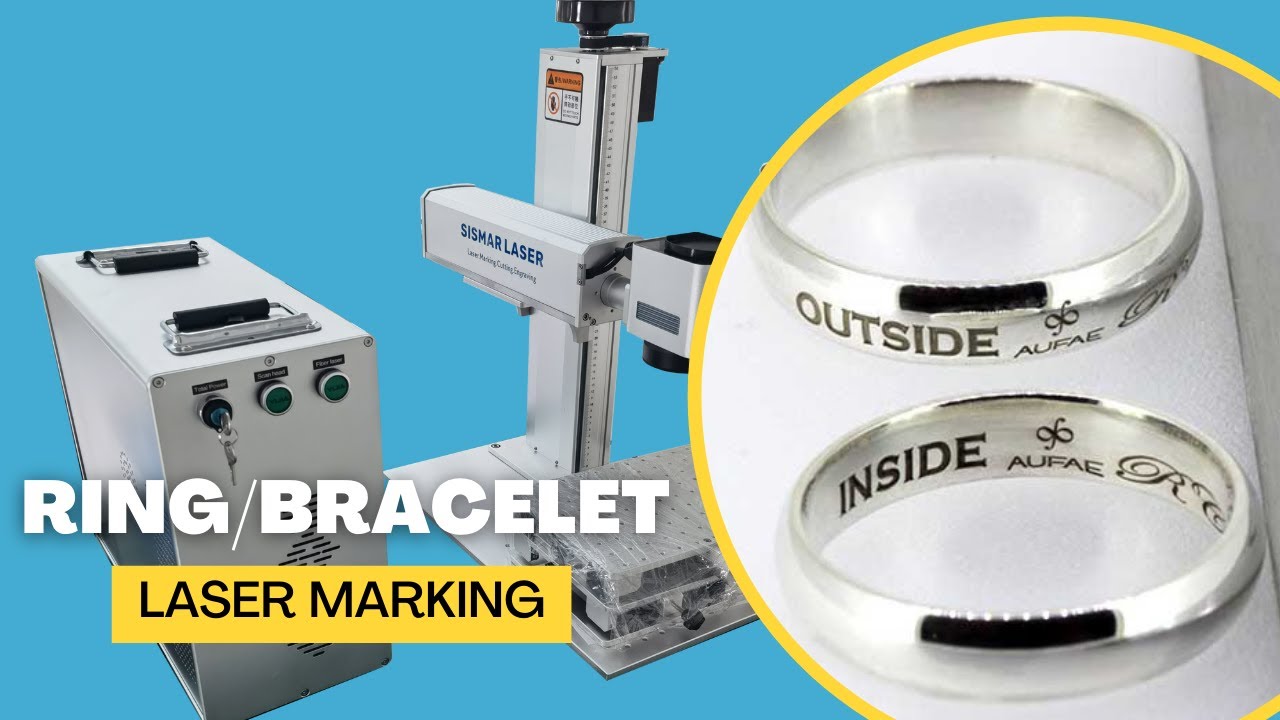 Tutorial de EZcad: nombre de grabado láser, vector en el anillo | Máquina de grabado láser de fibra
