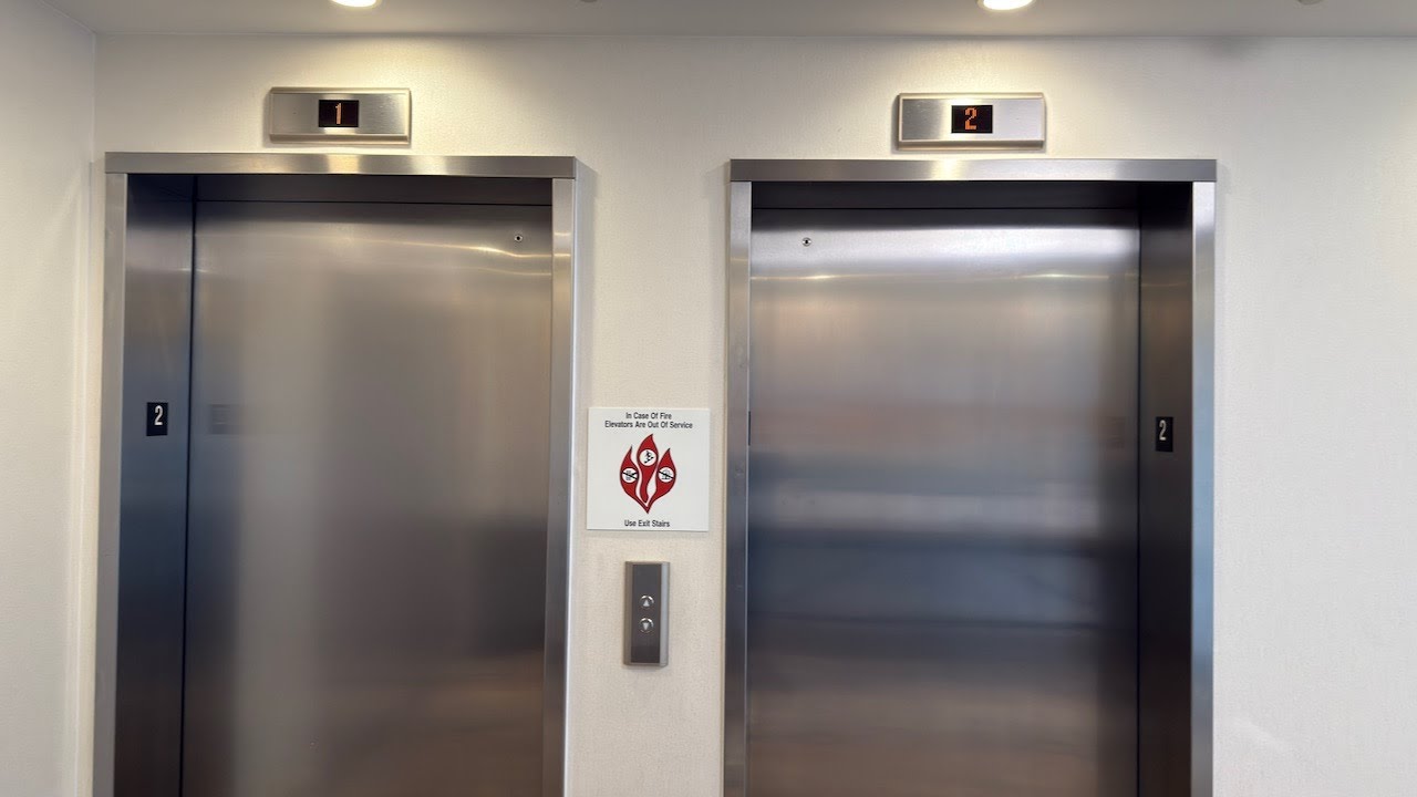 KONE EcoSpace KSS 570 Traction Elevators @ Hilton Garden Inn, Winter Park, Florida