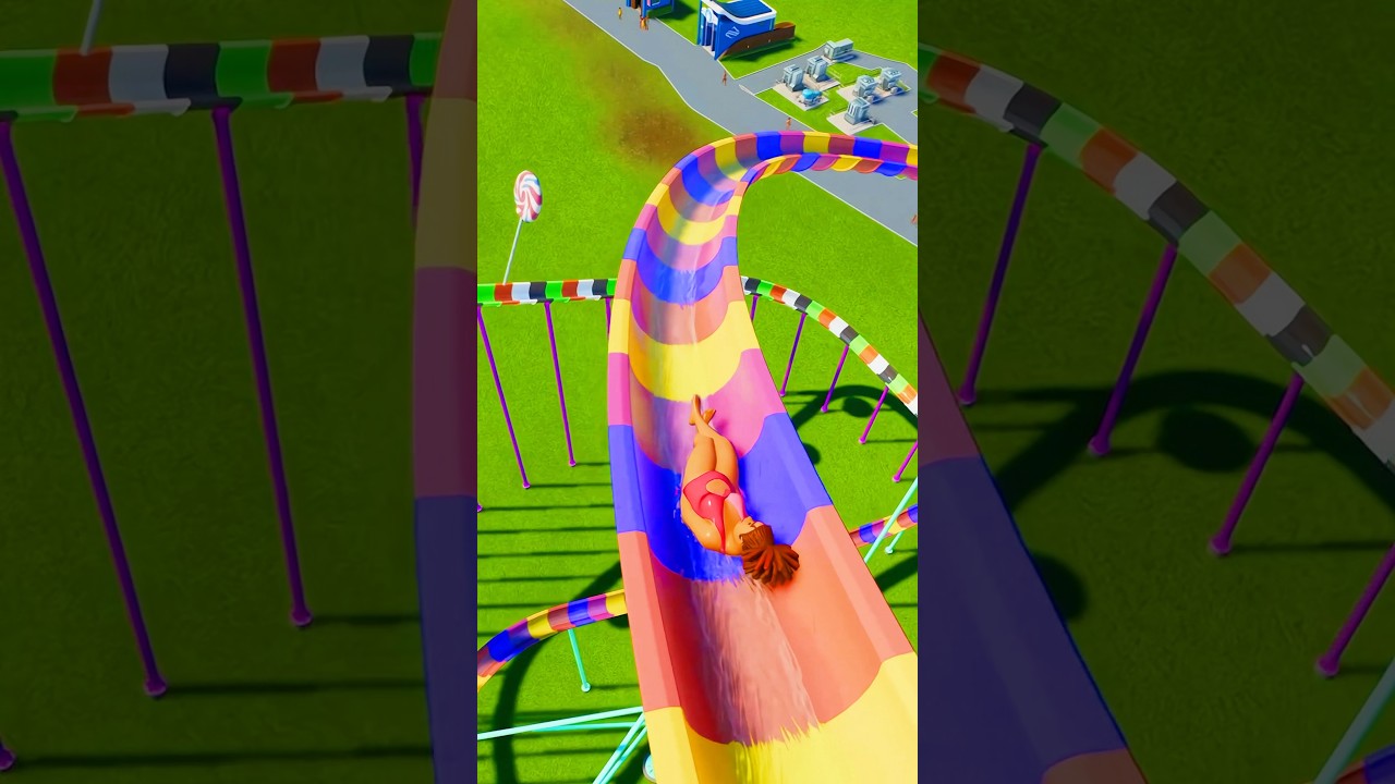 What Happens When You Build a Slide Wrong – Planet Coaster 2 