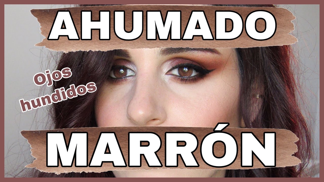 AHUMADO MARRÓN EN OJOS HUNDIDOS||TUTORIAL PASO A PASO||Lidia Martinez