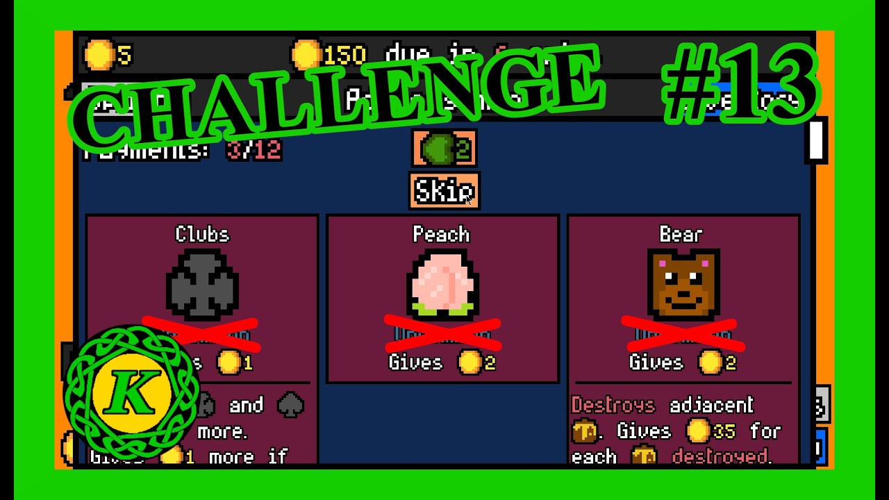 Only Commons Challenge  ||  Luck be a landlord