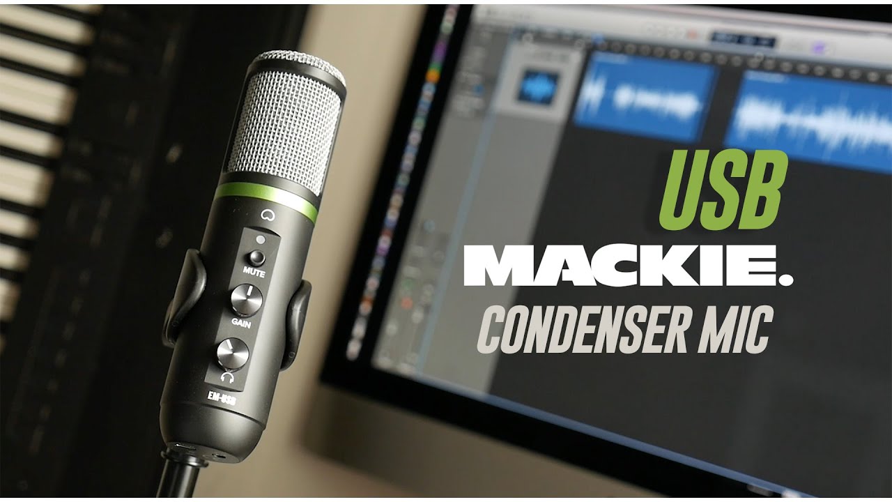 A Great Quality, Affordable USB Condenser Mic! | Mackie EM-USB