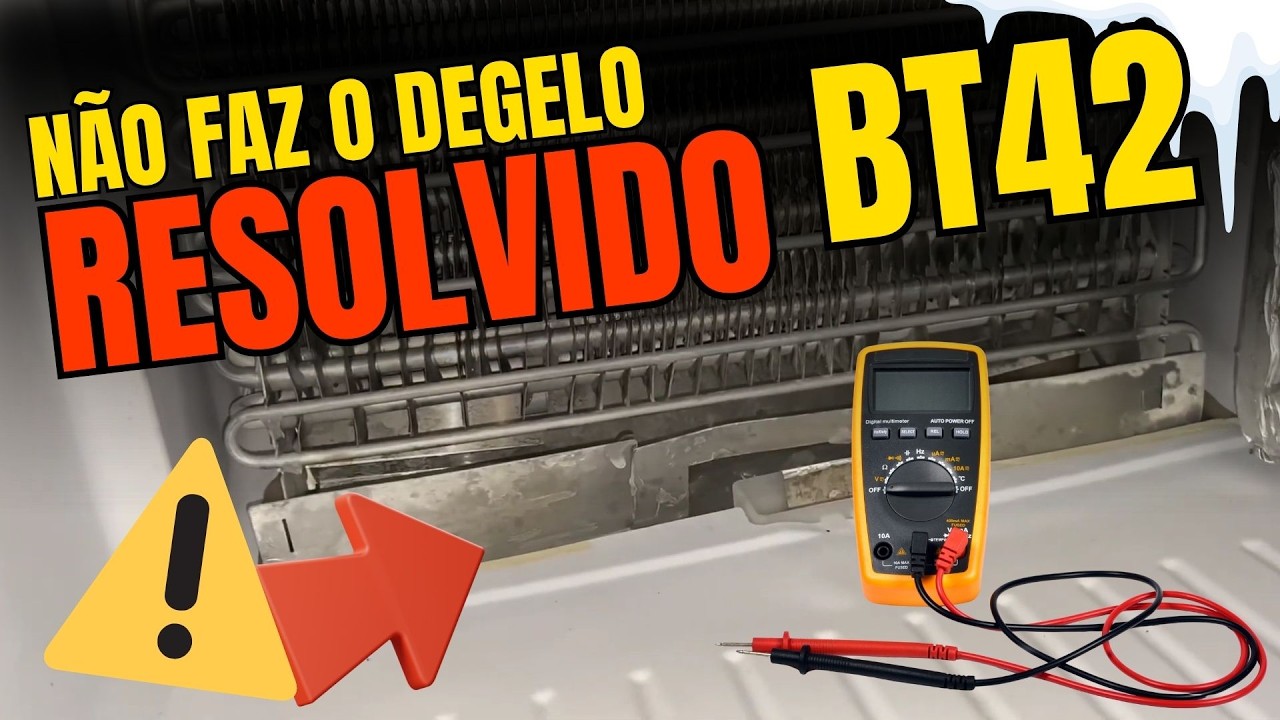GELADEIRA PANASONIC NÃO GELA EMBAIXO E VAZANDO ÁGUA? VEJA COMO RESOLVER!