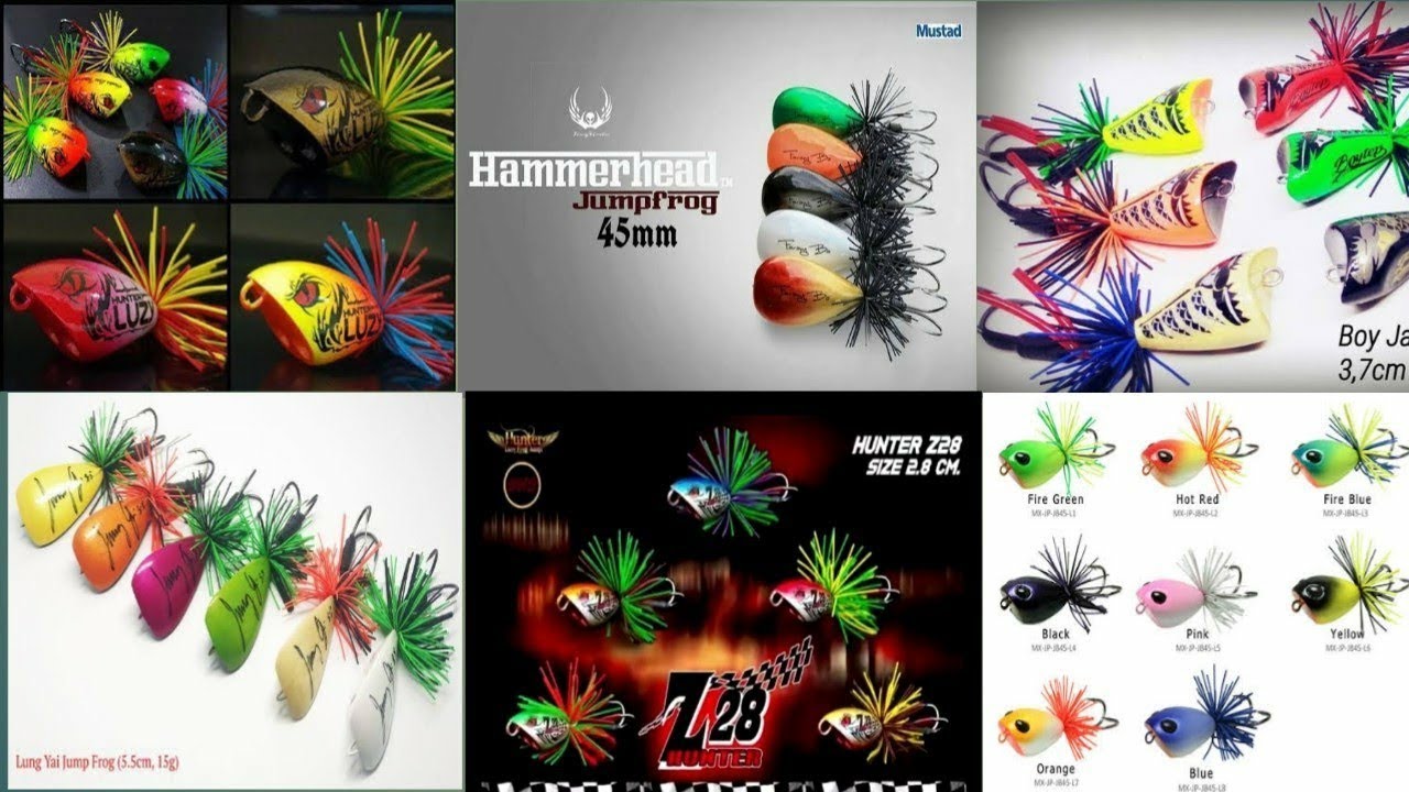 Jump frog thailand terbaik yang sering di cari pemburu snakehead