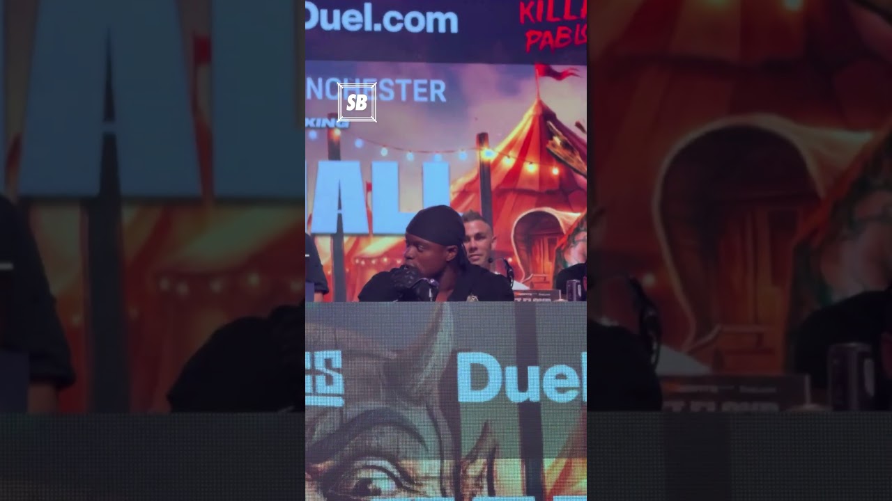 Armz isn't happy with Big stacks suggesting bodyshot only fight at Fury v Hall press conference