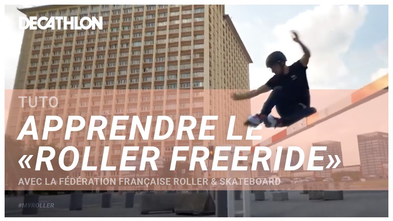 TUTO - Apprendre à faire du roller freeride ! 🛼 I Decathlon