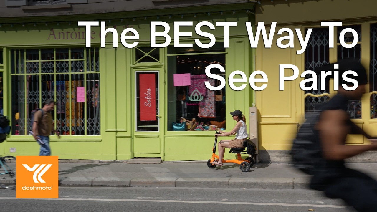 A Parisian Dream Ride on the dashmoto&reg; dash 3