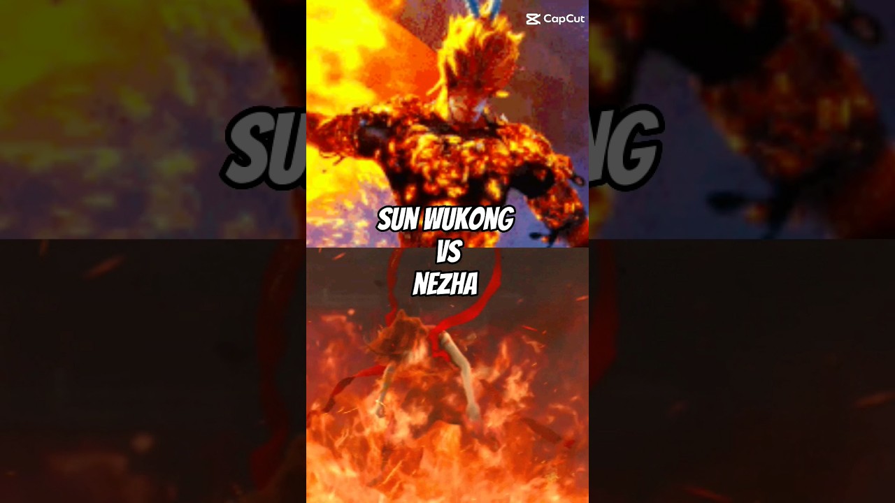 sun wukong vs nezha