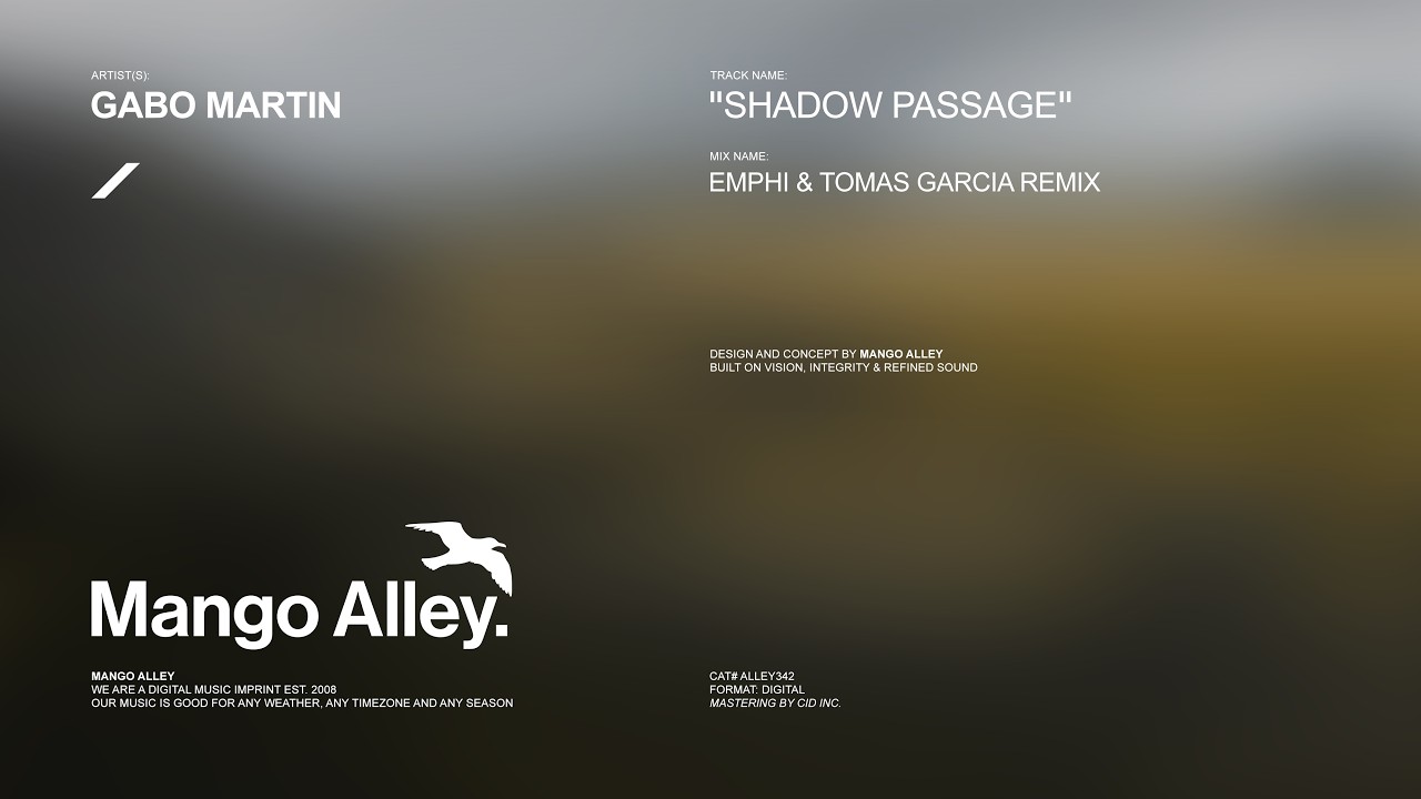 GABO MARTIN Shadow Passage (EMPHI & Tomas Garcia Remix)