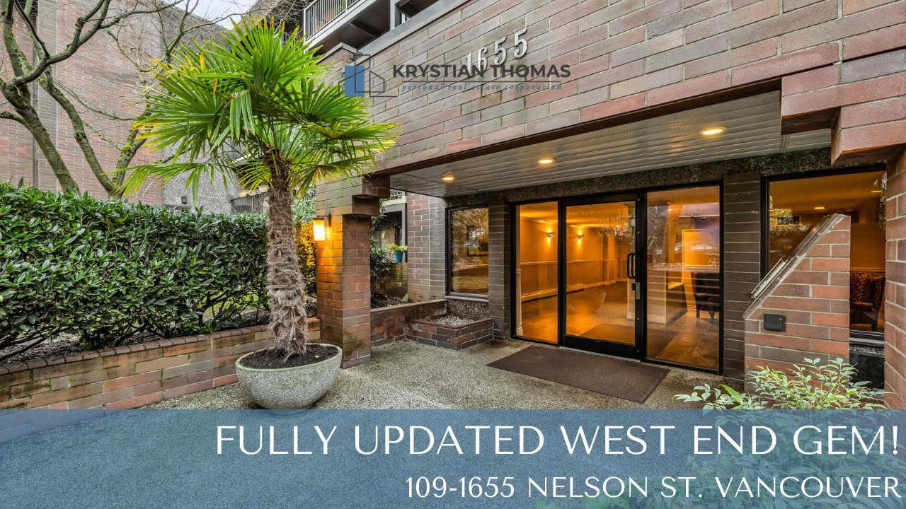 Video Tour - 109 1655 Nelson - Vancouver Real Estate - Krystian Thomas PREC
