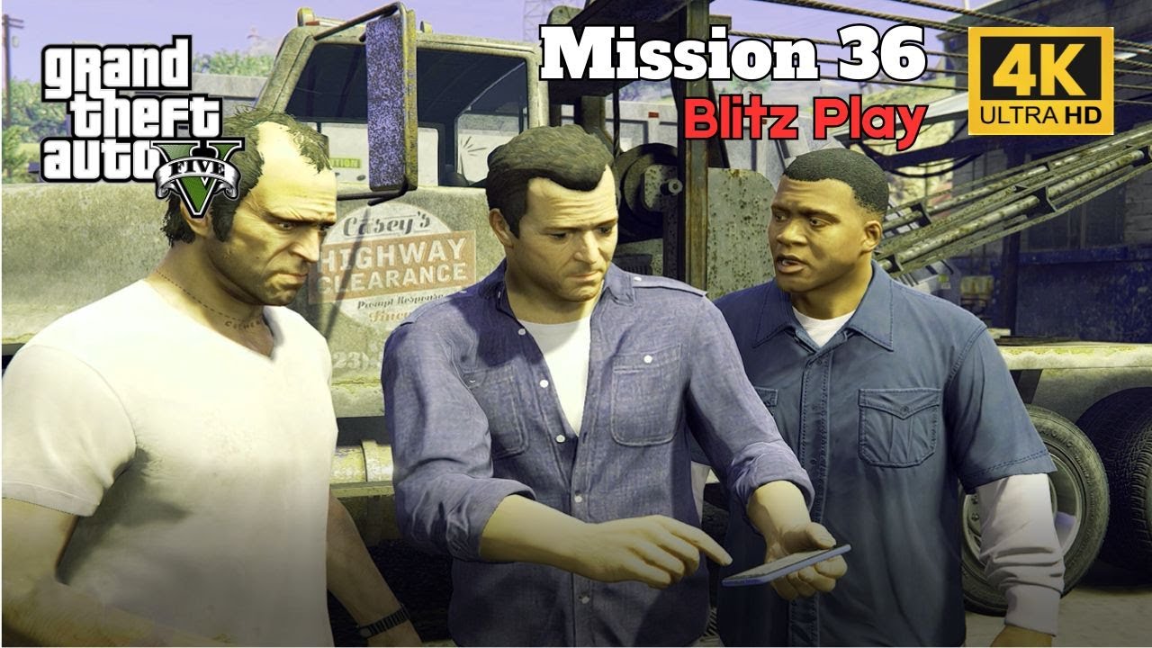 | GTA V | GTA 5 | Blitz Play | Mission 36 | Story Mode |