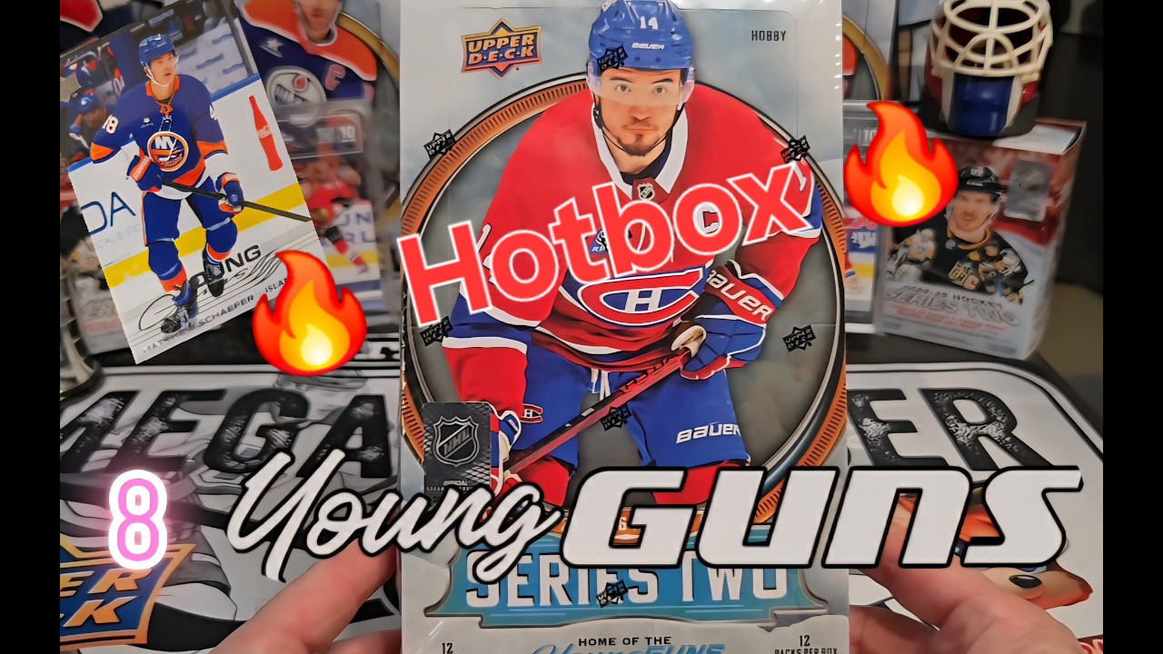 2025-26 Upper Deck Series Two 🔥 Hotbox 🔥 watch til the end........
