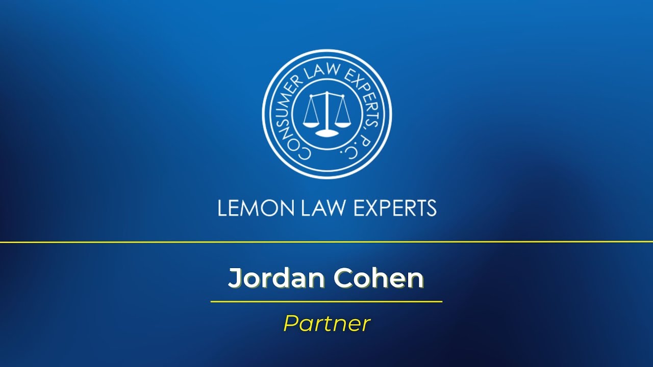 Jordan Cohen - The Lemon Law Experts