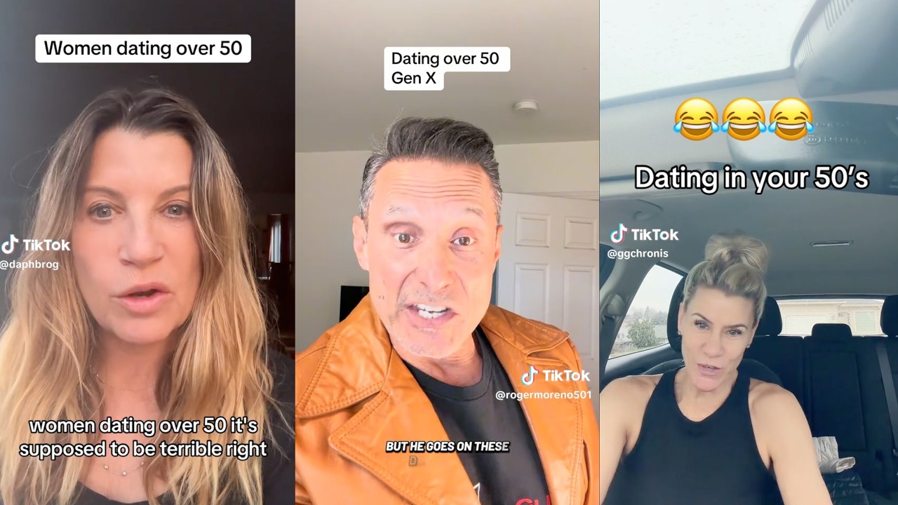 TikTok Videos About Dating in Your 50 That Are Honestly Hard to Watch