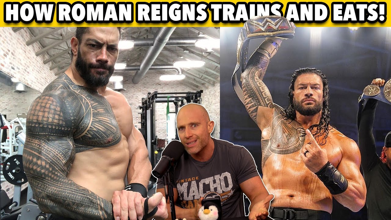 Reacting To What Roman Reigns Eats And Lifts To Get JACKED As A WWE Superstar!