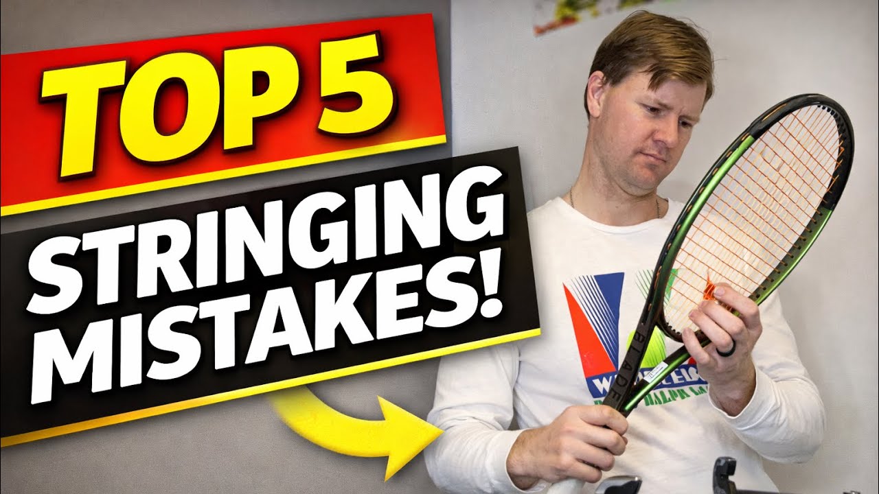 5 Beginner Tennis Stringing Mistakes (That Cost You Customers)