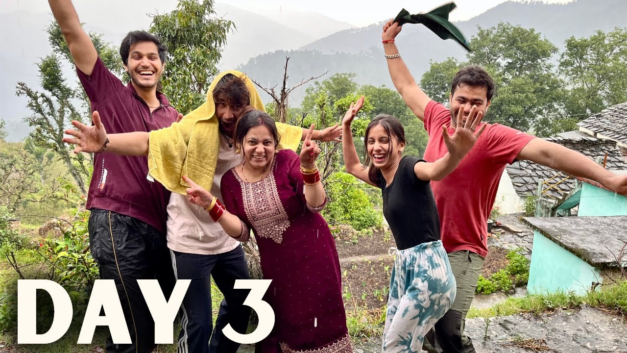 DAY - 3 EPIC Rainy Adventure in Uttarakhand