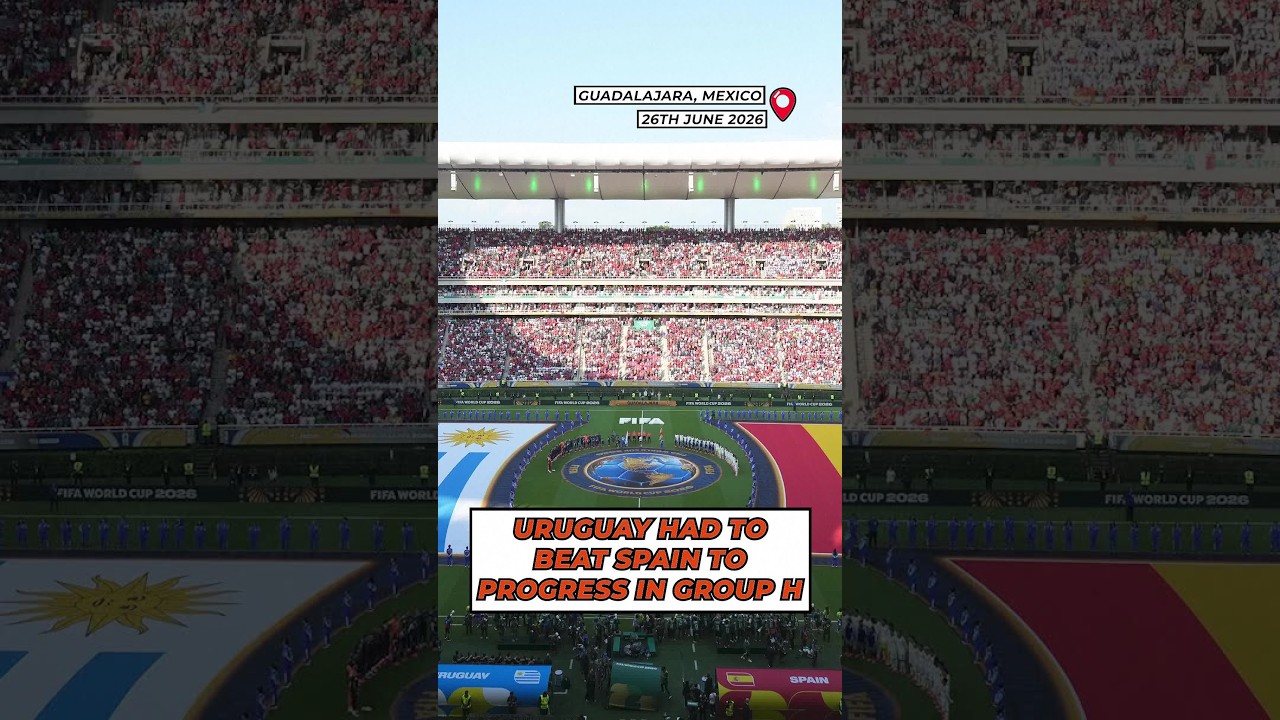 FIFA World Cup 2026 | Spain Vs Uruguay Highlights | Spain Beat Uruguay 1-0 To Top Group