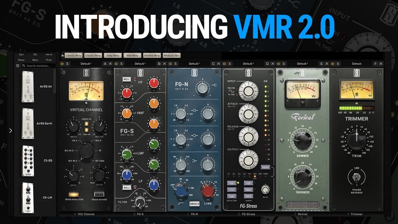 Представляем VMR 2.0 — Channel Strip вашей мечты