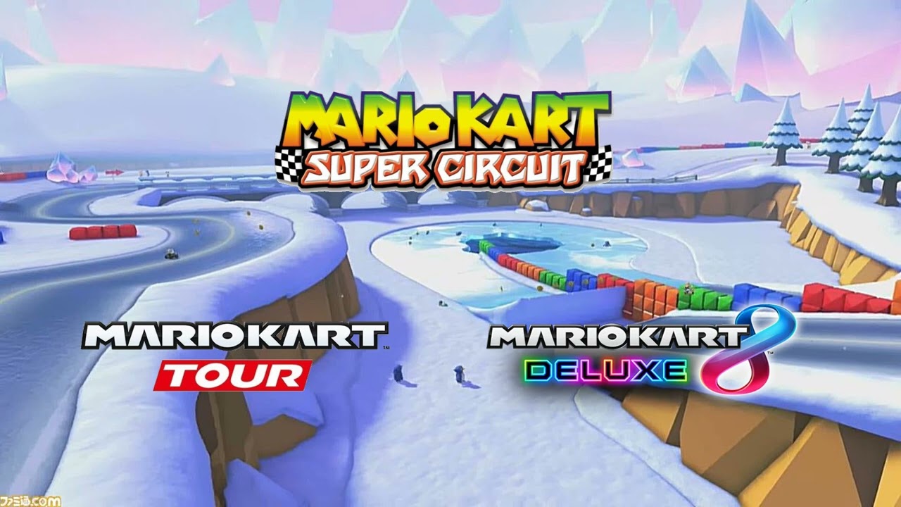 GBA Snow Land MashUp (Mario Kart Super Circuit)