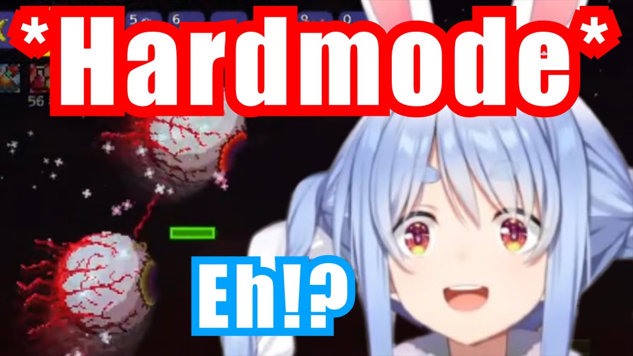 Pekora, Marine, Noel Struggle With Terraria Hardmode Bosses【Hololive/Usada Pekora】