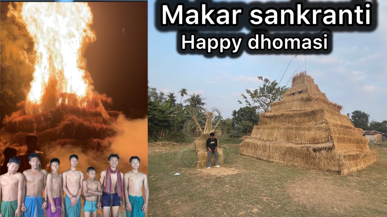 Makar sankranti Happy dhomasi magh bihu 2026 #new #video #dhomasi #magh #bihu 